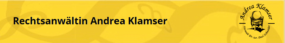 Rechtsanwältin Andrea Klamser